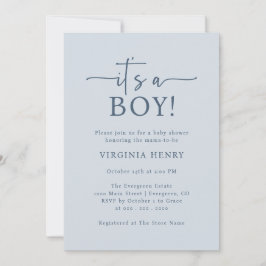 Die Babydusche Einladung