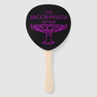 Die Bacchanalia Affair Fans Fächer