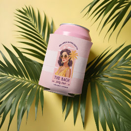 Die Bach Party Crew Retro Junggeselinnen-Abschied Dosenkühler