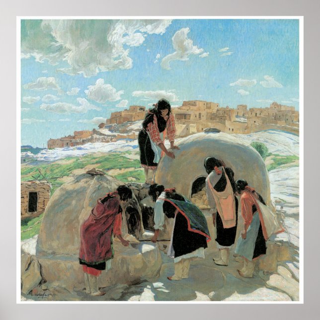 Die Bäcker, 1917 Poster (Vorne)