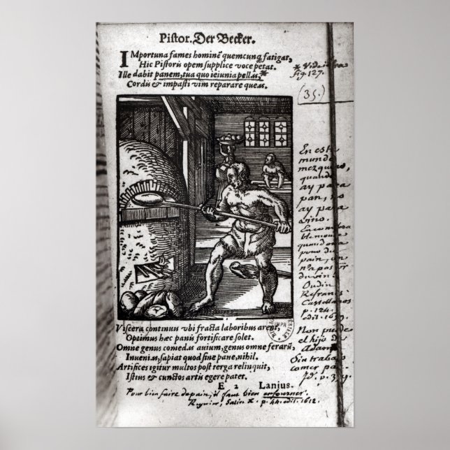 Die Bäckerei Poster (Vorne)