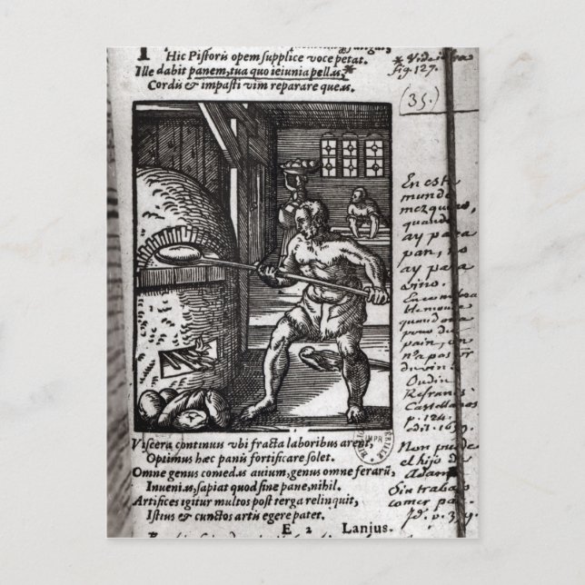 Die Bäckerei Postkarte (Vorderseite)