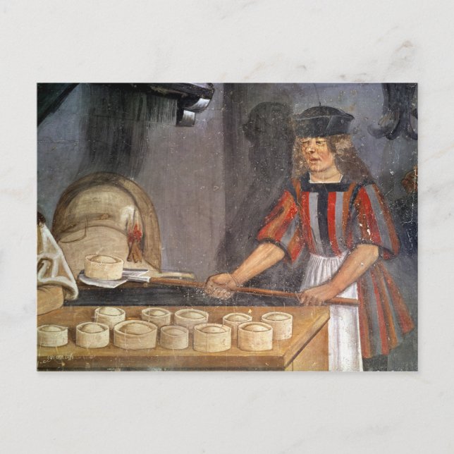 Die Bäckerei Postkarte (Vorderseite)