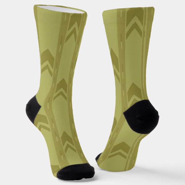 Die Backrooms-Socken Socken (Gewinkelt)