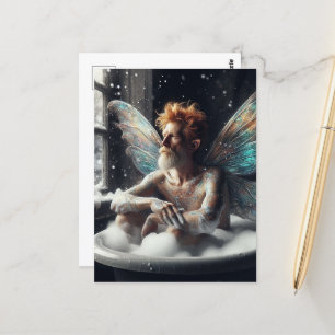 Die Badeanstalt Postkarte