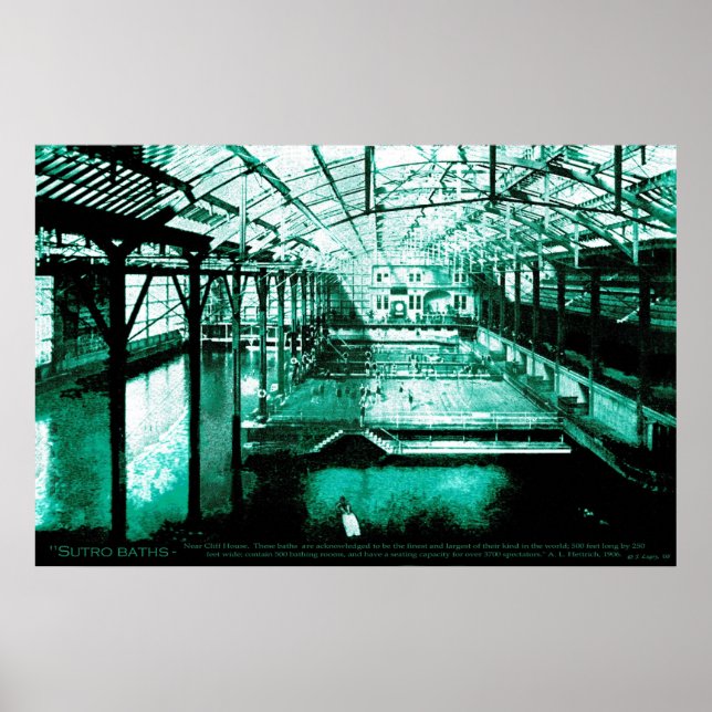 Die Bäder - Druck Poster (Vorne)