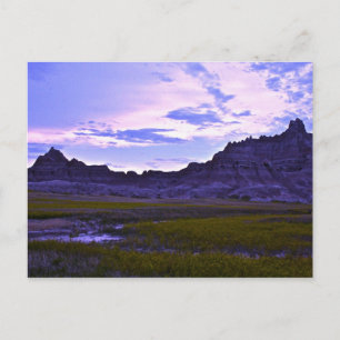 Die Badlands Postkarte
