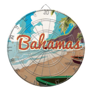 Die Bahamas Dartscheibe