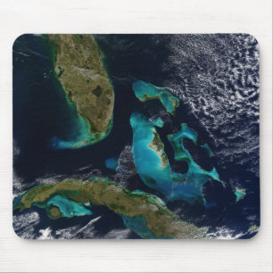 Die Bahamas, Florida und Kuba Mousepad