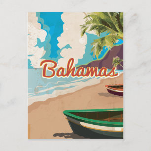 Die Bahamas Postkarte
