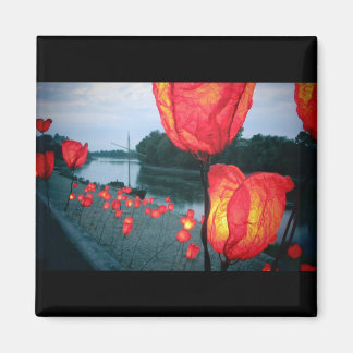 "Die Bahnsteige, die Nacht" Magnet