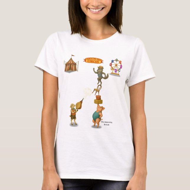 Die balancierende Gruppe T-Shirt (Vorderseite)