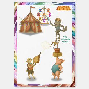 Die balancierende Truppe Magnet