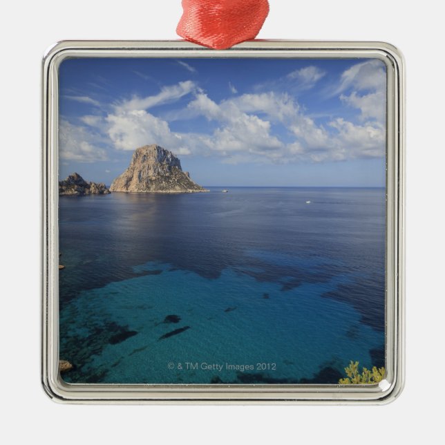 Die Balearischen Inseln, Ibiza, Spanien Ornament Aus Metall (Vorne)