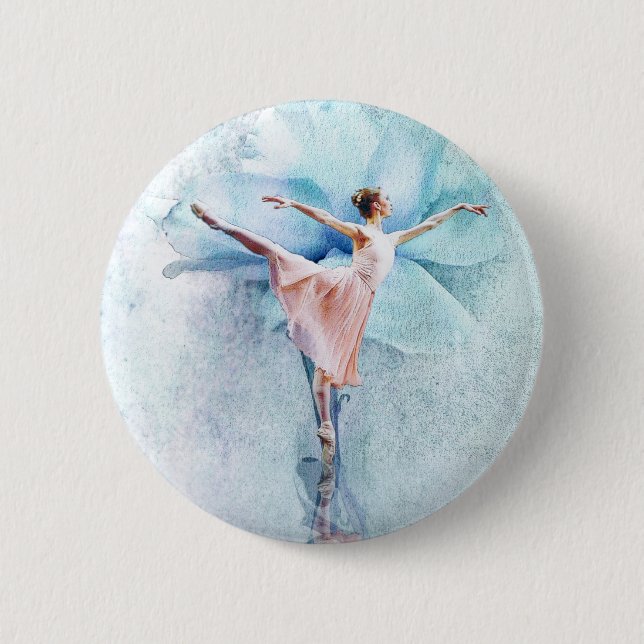 Die Ballerina Button (Vorderseite)