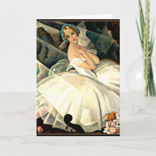 Die Ballerina Ullal Poulsen inBallet Chopiniana Karte
