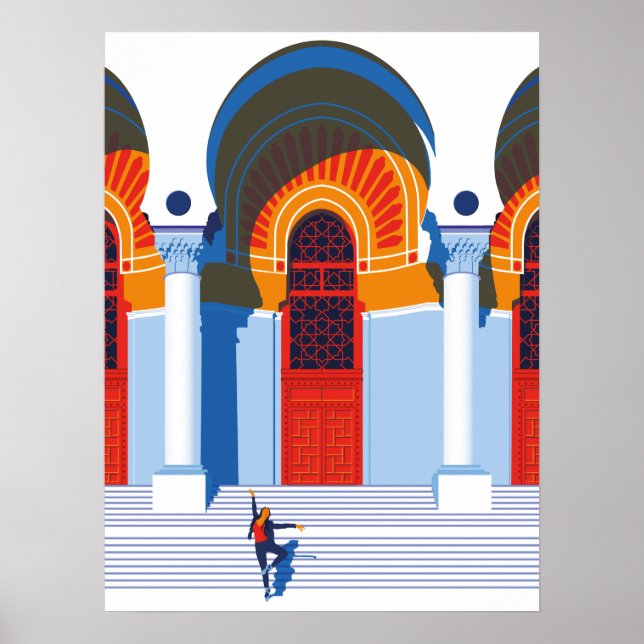 Die Ballerina von Algier Poster (Vorne)