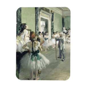 Die Ballettklasse Edgar Degas Magnet