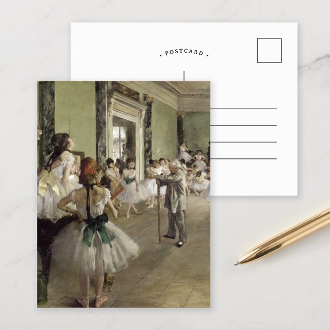 Die Ballettklasse | Edgar Degas Postcard Postkarte (Von Creator hochgeladen)