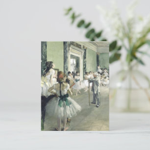 Die Ballettklasse Edgar Degas Postkarte