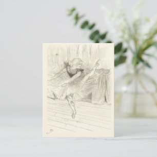 Die Balletttänzerin, Toulouse-Lautrec Postkarte