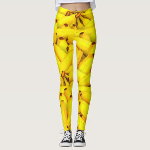 Die Bananen-Leggings der Frauen Leggings