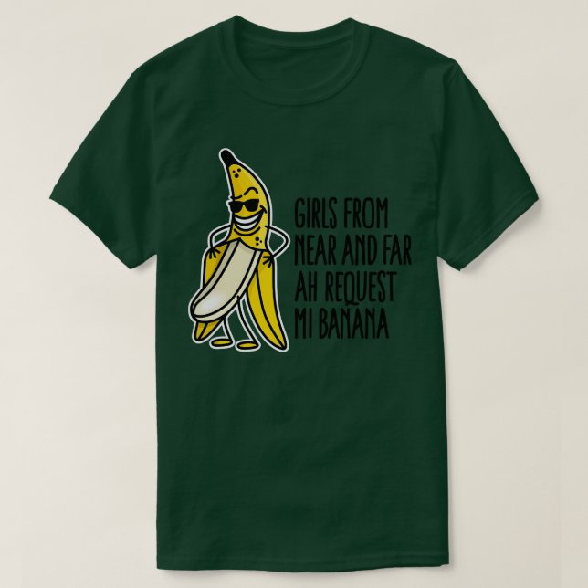 Die Bananenstrecke der Haselbanane T-Shirt (Design vorne)