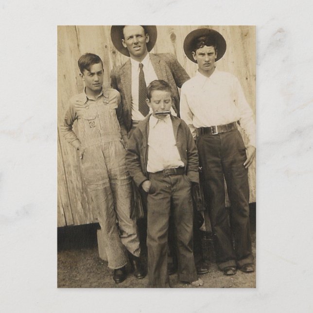 DIE BAND Nr. 6 Postkarte (Vorderseite)