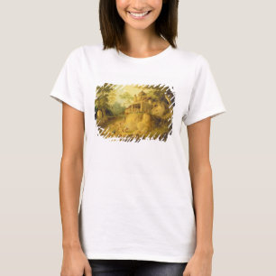 Die Banken des Ganges, c.1820-30 (Öl auf Leinwand) T-Shirt