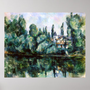 Die Banken des Marne Paul Cezanne Poster
