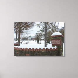 Die Baptist-Zuhause-Leinwand Leinwanddruck