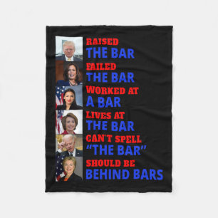 Die Bar Harris Versagte die Bar Fleecedecke