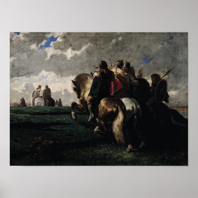 Die Barbaren vor Rom Poster (Vorne)