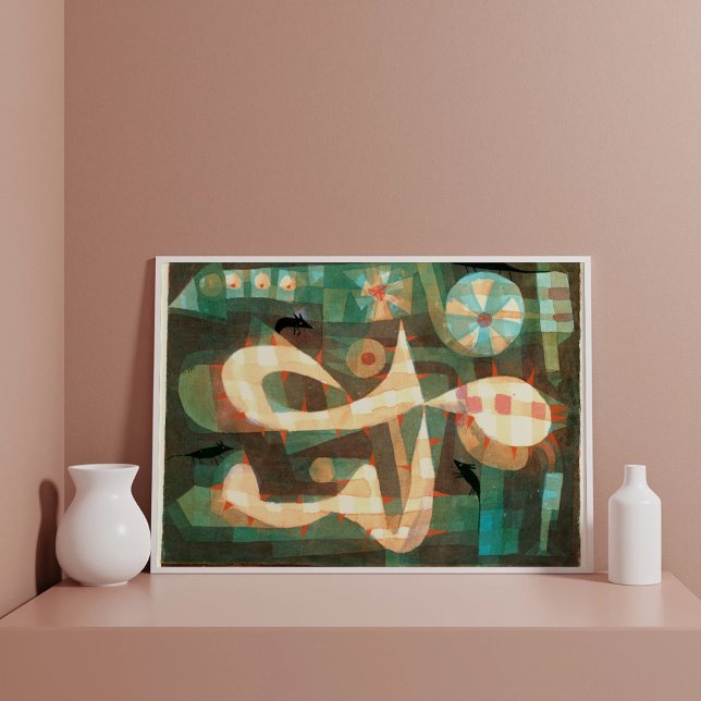 Die Barbedose mit den Mäusen, Paul Klee Poster (Von Creator hochgeladen)