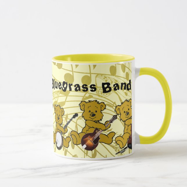 DIE BÄRbluegrass-BAND-TASSE Tasse (Rechts)