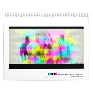 Die Barcode-Kunst von Bret daCosta Kalender