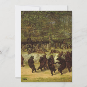 Die Bärenmalerei - William Holbrook Bart Einladung