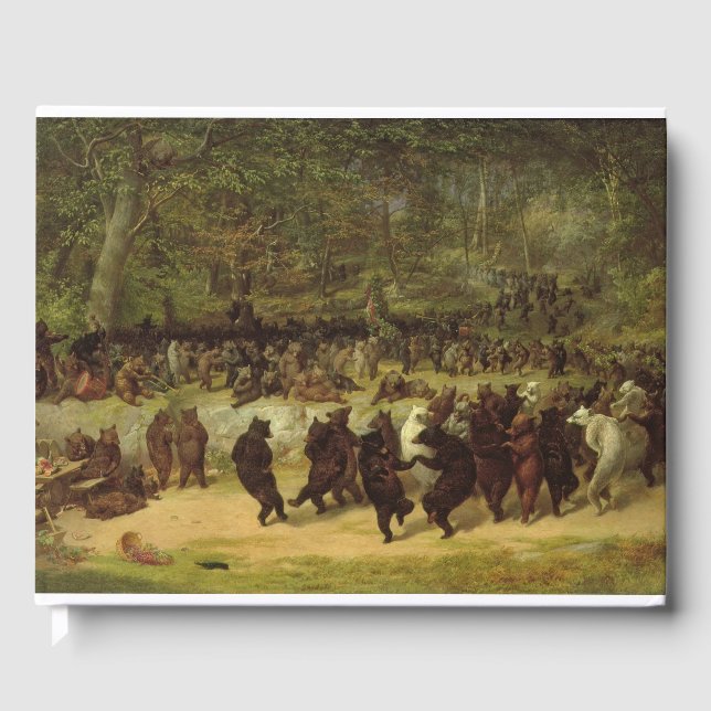 Die Bärenmalerei - William Holbrook Bart Gästebuch (Vorderseite)