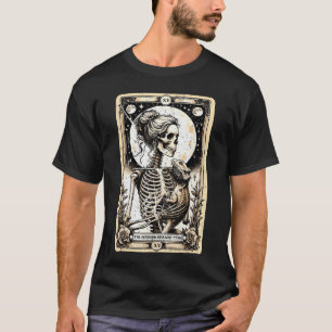 Die Bartagamen-Mama Skeletonarot-Kartenkunst Bart T-Shirt