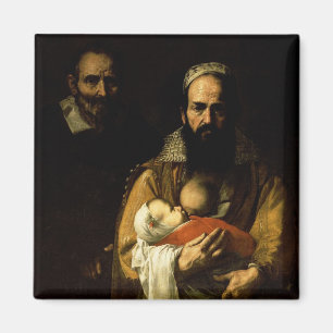 Die bärtige stillende Frau, 1631 Magnet
