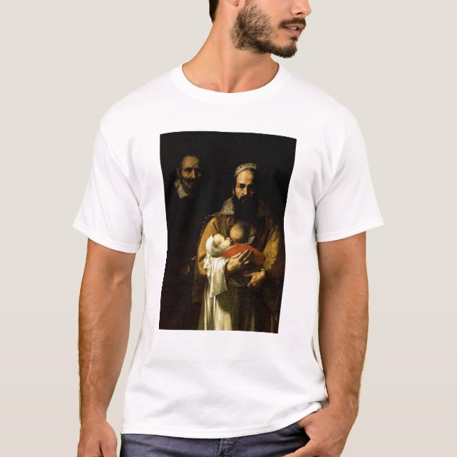 Die bärtige stillende Frau, 1631 T-Shirt (Vorderseite)