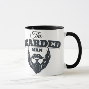 - Die bärtiger Mann-Vintage Hipster-Tasse - Tasse
