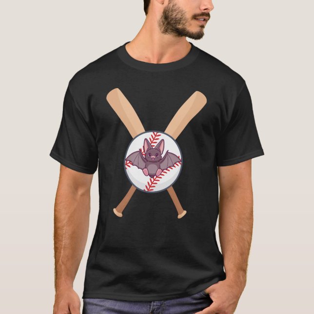 Die Baseball-BAT T-Shirt (Vorderseite)
