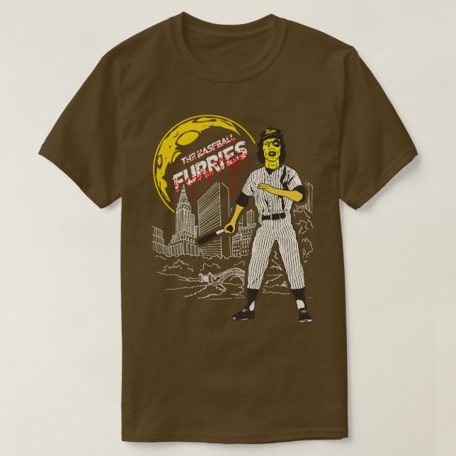 Die Baseballzorn blühen T-Shirt (Design vorne)