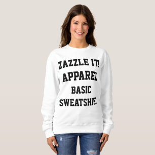 Die BASIC-SWEATSHIRT der kundenspezifischen Sweatshirt