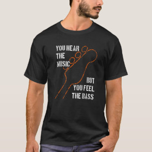 Die Basketballkörbe, die tiefer liegen, fühlen Sie T-Shirt