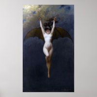 Die Bat-Frau 1890-Poster