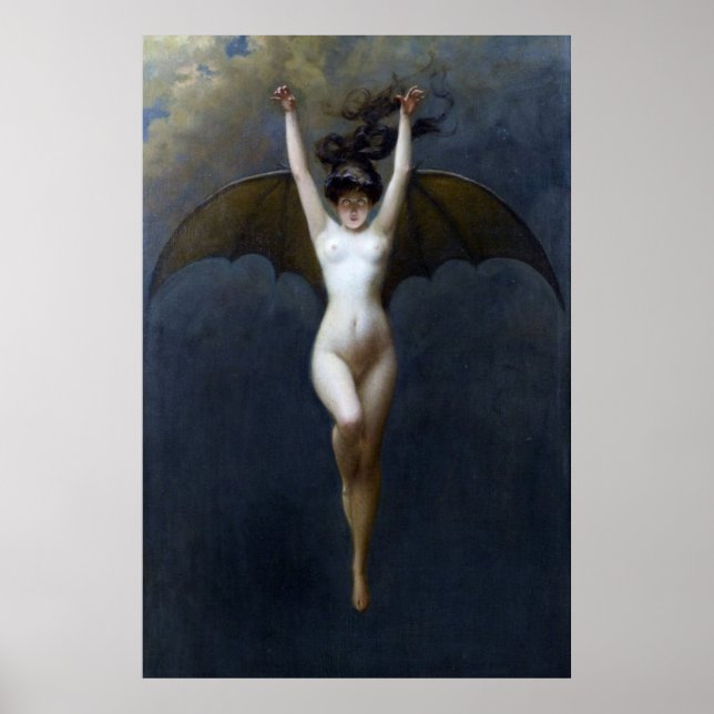 Die Bat-Frau Albert Joseph Penot Poster (Vorne)