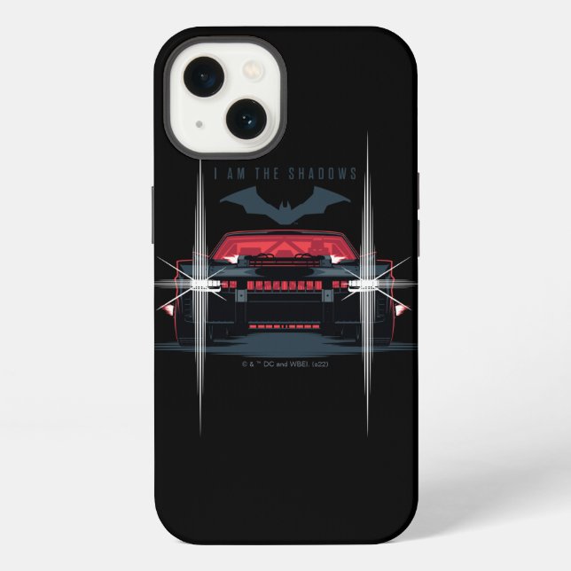 Die Batman Batmobile - Ich bin die Schatten iPhone Hülle (Rückseite)