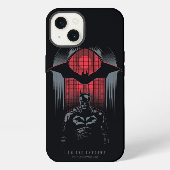 Die Batman-Fensterscheibenumrandung iPhone Hülle (Rückseite)